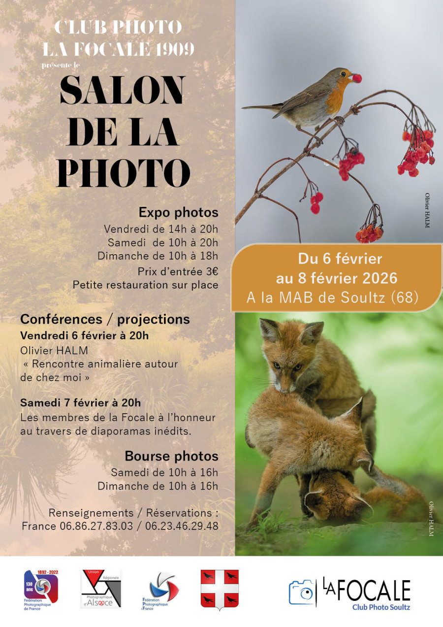 CLUB PHOTO LA FOCALE 1909 - Salon de la Photo