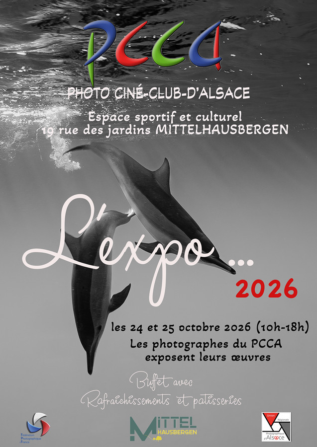 PHOTO CINE CLUB D'ALSACE - L'expo 2026
