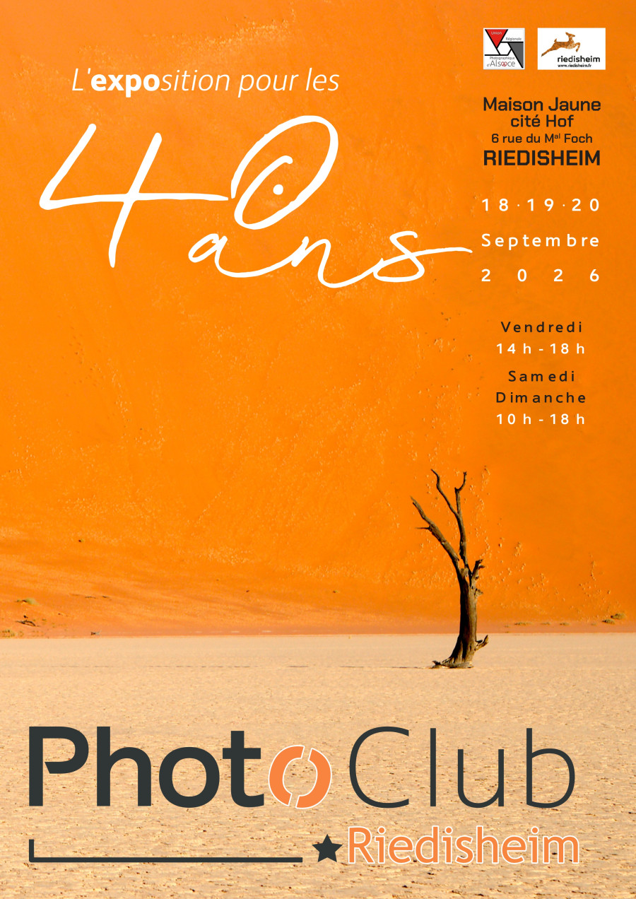 PHOTO CLUB DE RIEDISHEIM - Les 40 ans