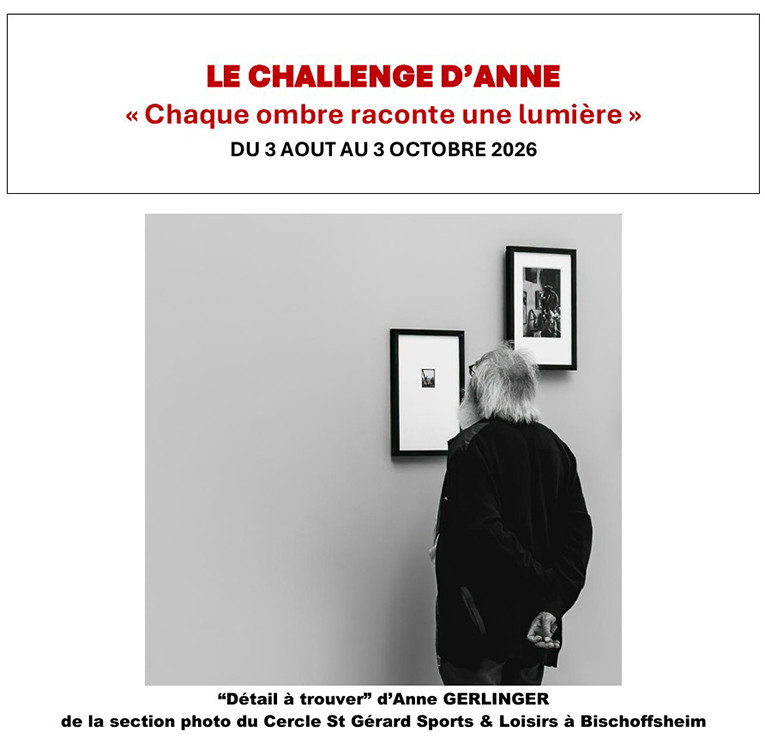 LE CHALLENGE D'ANNE